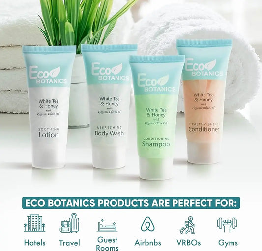 ECO BOTANICS White Tea & Honey with Organic Olive Oil Body Wash - Treasure Box Fze LLC