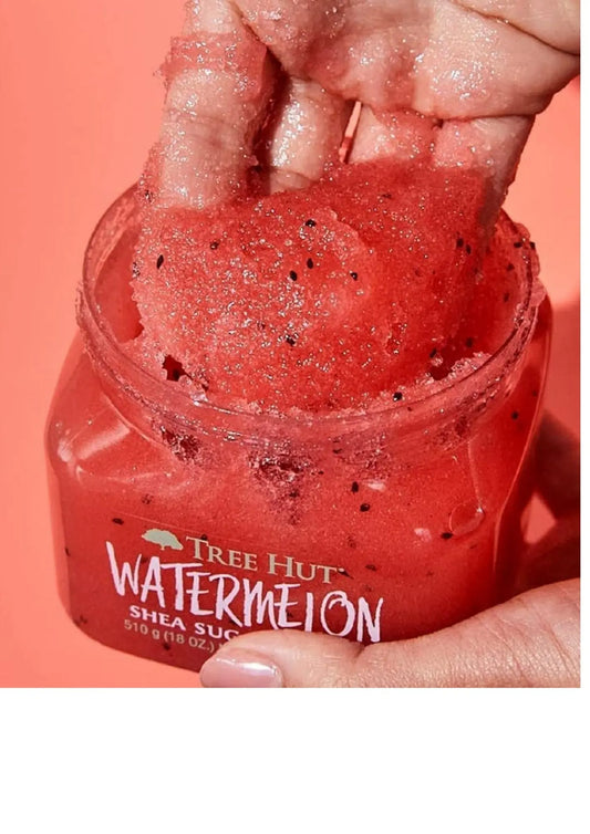Tree Hut Watermelon Shea Sugar Scrub, 18 OZ Treasure Box Fze LLC