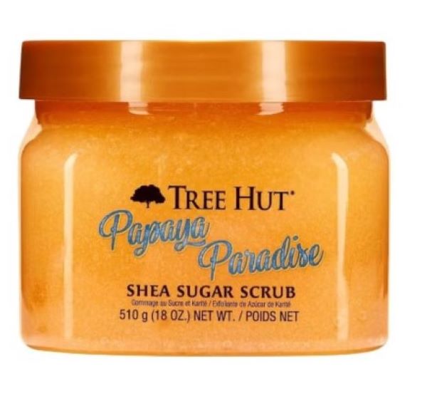 Tree Hut Papaya Paradise Shea Sugar Scrub 510g/18oz - Treasure Box Fze LLC