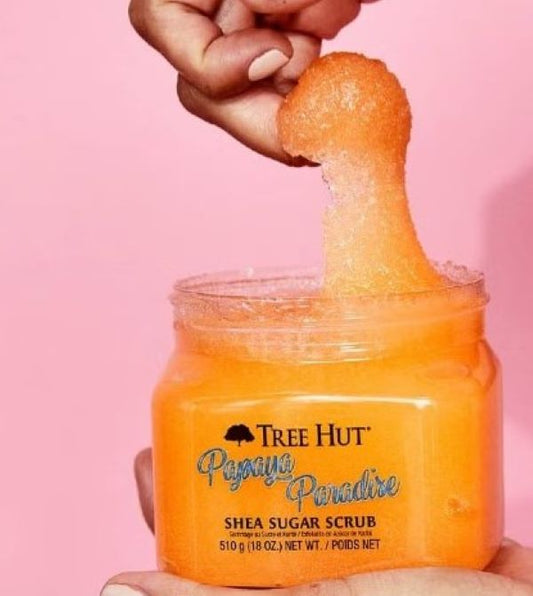 Tree Hut Papaya Paradise Shea Sugar Scrub 510g/18oz - Treasure Box Fze LLC