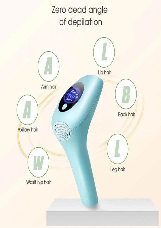 SOLARAE IPL Hair Removal Device for Women & Men 900000 Flash Laser Hair Removal Systems Whole Body Hair Removal Machines for Face Bikini Underarms Legs (Green) - Treasure Box Fze LLC