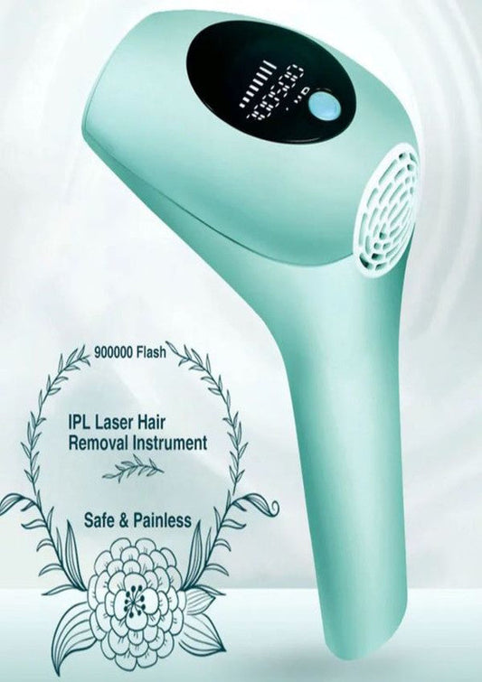 SOLARAE IPL Hair Removal Device for Women & Men 900000 Flash Laser Hair Removal Systems Whole Body Hair Removal Machines for Face Bikini Underarms Legs (Green) - Treasure Box Fze LLC