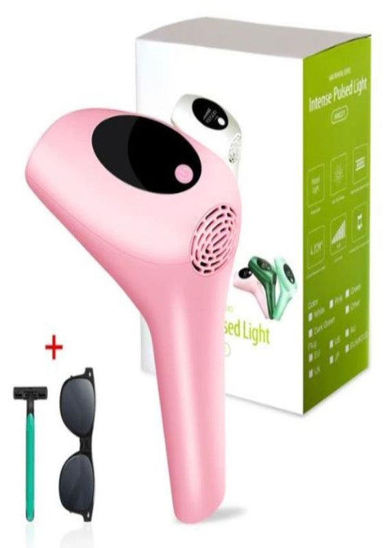 SOLARAE IPL Hair Removal Device for Women & Men 900000 Flash Laser Hair Removal Systems Whole Body Hair Removal Machines for Face Bikini Underarms Legs (Pink) - Treasure Box Fze LLC