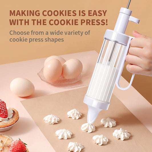 Cookies Gun Christmas Halloween Biscuit Mold Flower-making Gun Kitchen Gadgets