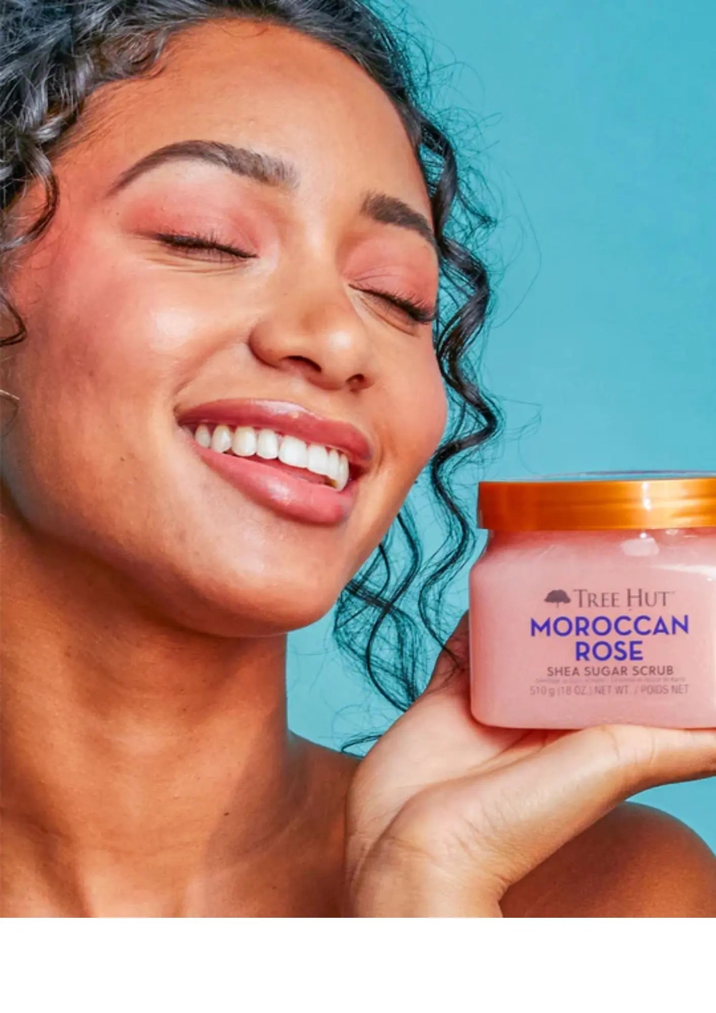 Tree Hut Shea Sugar Scrub Moroccan Rose 18Oz Treasure Box Fze LLC