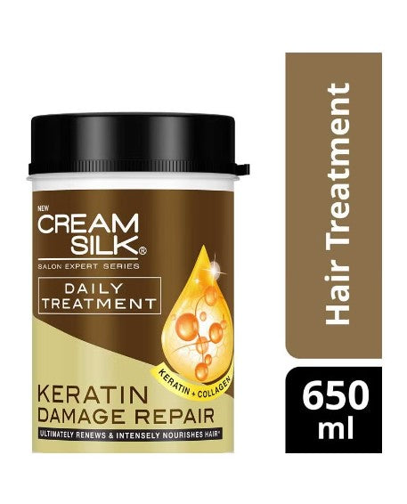 Creamsilk Treatment Keratin Damage Repair 650ml - Treasure Box Fze LLC