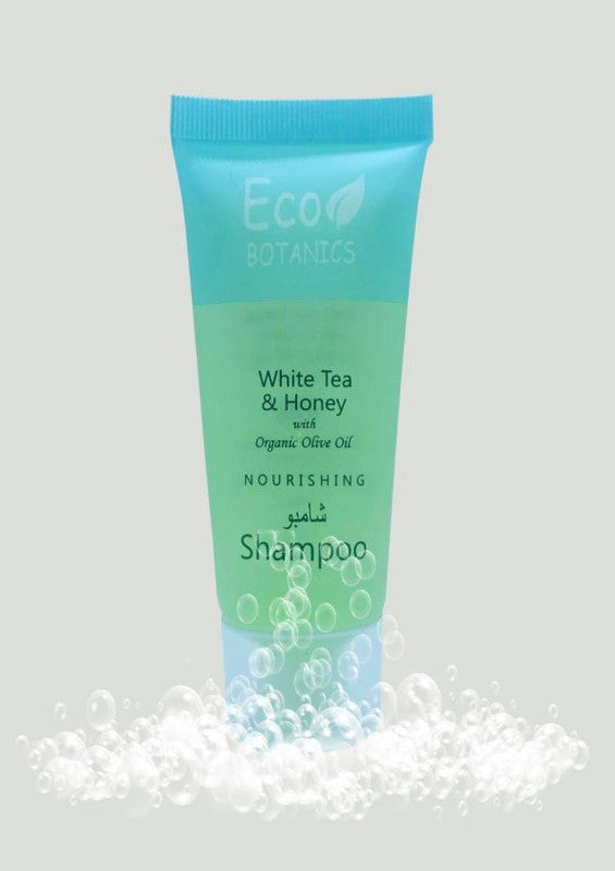 Eco Botanics Bulk Set Travel-Size Hotel Flip Cap Shampoo 30ml ( pack of 100 ) - Treasure Box Fze LLC