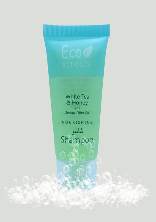 Eco Botanics Bulk Set Travel-Size Hotel Flip Cap Shampoo 30ml ( pack of 100 ) - Treasure Box Fze LLC