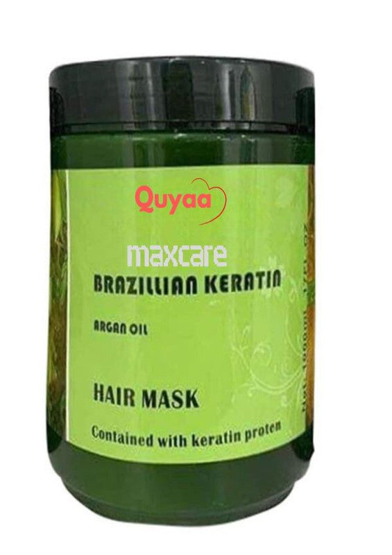 QUYAA MaxCare Brazilian Keratin Hair Mask With Argan Oil 1000g - Treasure Box Fze LLC