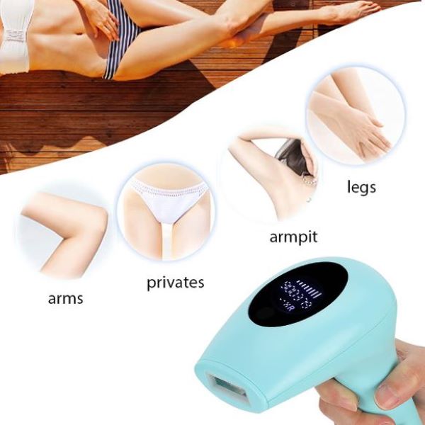 SOLARAE IPL Hair Removal Device for Women & Men 900000 Flash Laser Hair Removal Systems Whole Body Hair Removal Machines for Face Bikini Underarms Legs (Green) - Treasure Box Fze LLC