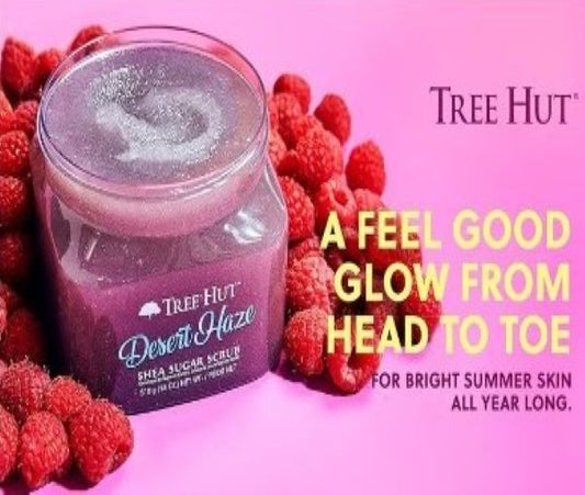 Tree Hut Desert Haze Shea Sugar Scrub 510g/18oz - Treasure Box Fze LLC