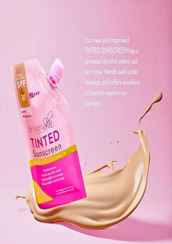 Brilliant Skin Essentials Tinted Sunscreen 20grams spf50 Sun Professional Facial Primer 49 Brilliant Skin Essentials Tinted Sunscreen 20grams spf50 Sun Professional Facial Primer 49