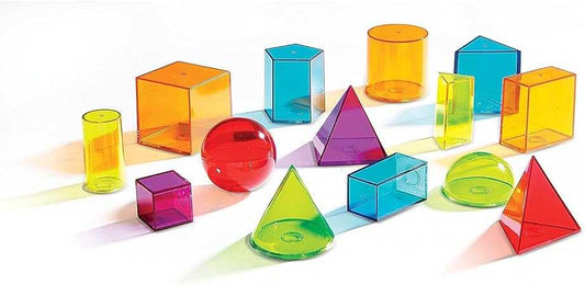 Learning Resources View-Thru Colorful Geometric Shapes 105 Learning Resources View-Thru Colorful Geometric Shapes 105