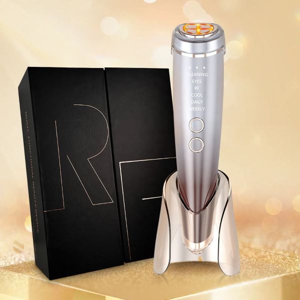 SOLARAE Skin Rejuvenation Lifting Hot & Cold Ems Led Beauty Device Facial Massager - Treasure Box Fze LLC