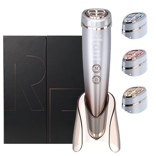 SOLARAE Skin Rejuvenation Lifting Hot & Cold Ems Led Beauty Device Facial Massager - Treasure Box Fze LLC