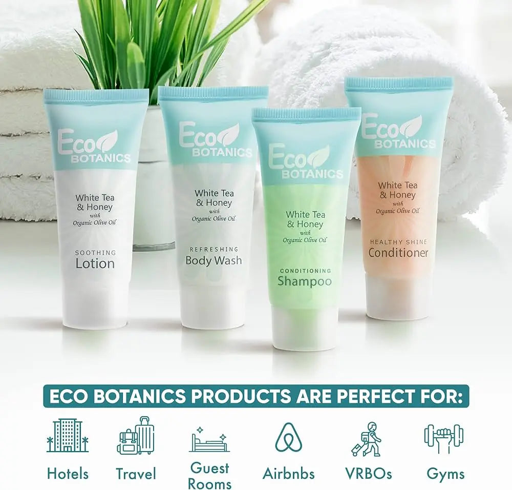 ECO BOTANICS White Tea &amp; Honey with Organic Olive Oil Shampoo - Treasure Box Fze LLC