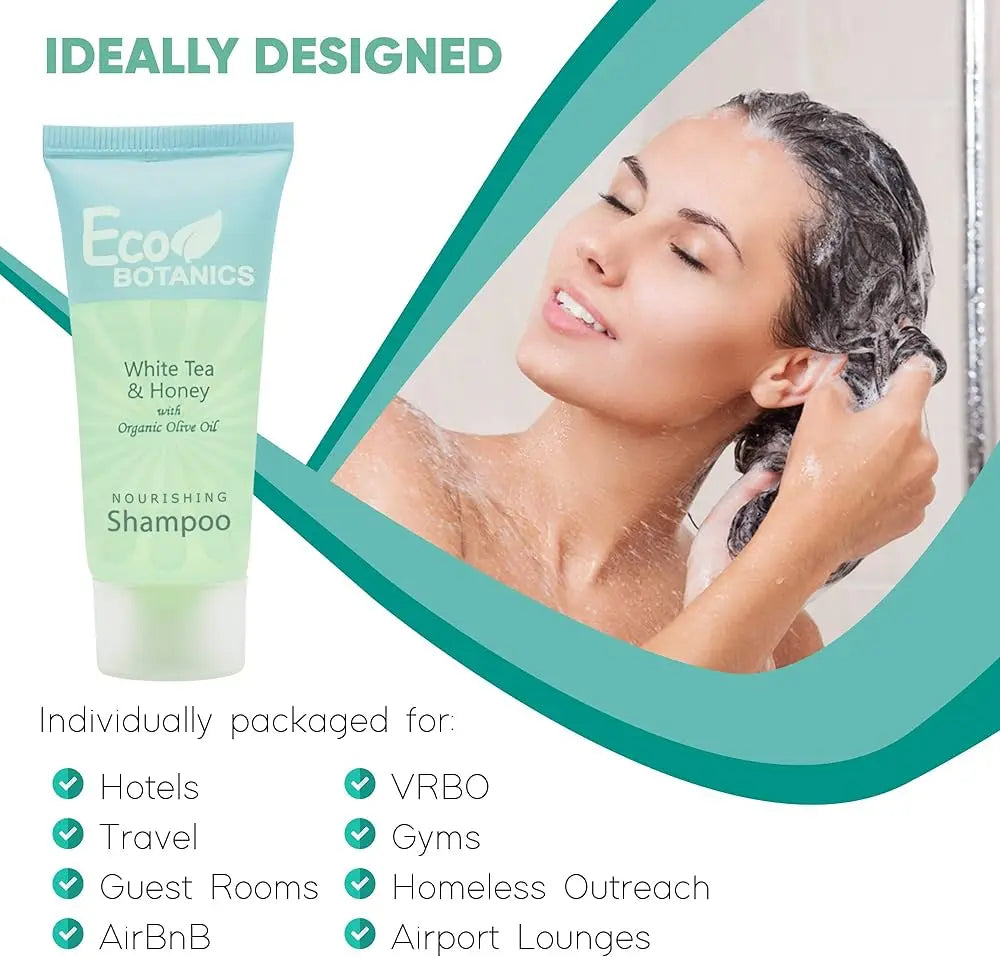 ECO BOTANICS White Tea &amp; Honey with Organic Olive Oil Shampoo - Treasure Box Fze LLC