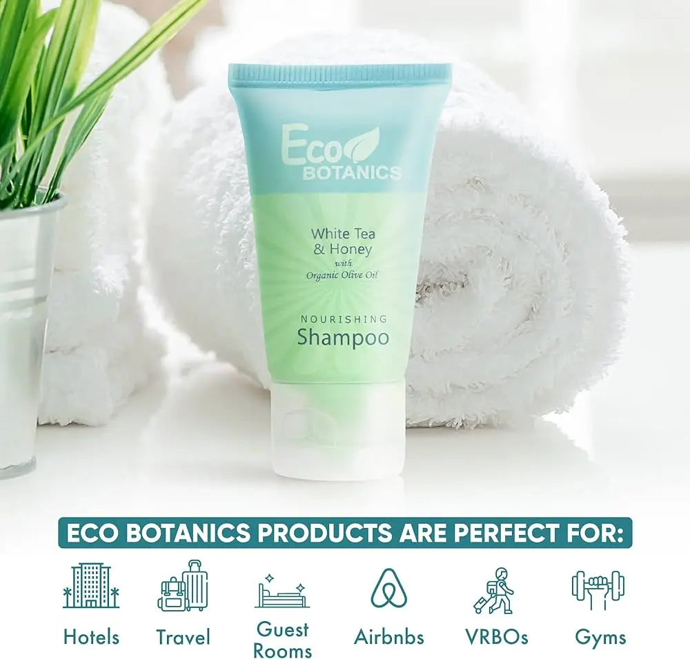 ECO BOTANICS White Tea &amp; Honey with Organic Olive Oil Shampoo - Treasure Box Fze LLC