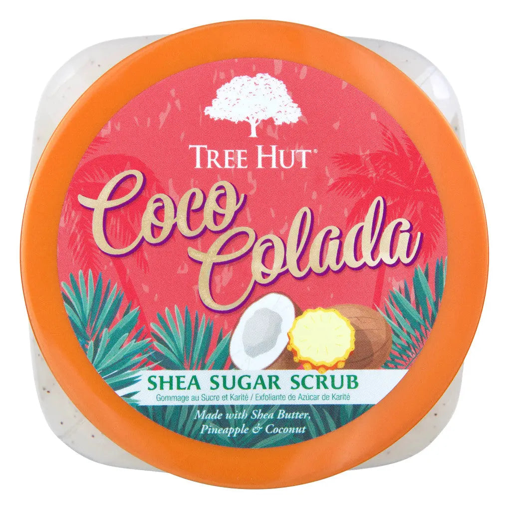Tree Hut Shea Sugar Scrub Coco Colada, 18 OZ Treasure Box Fze LLC
