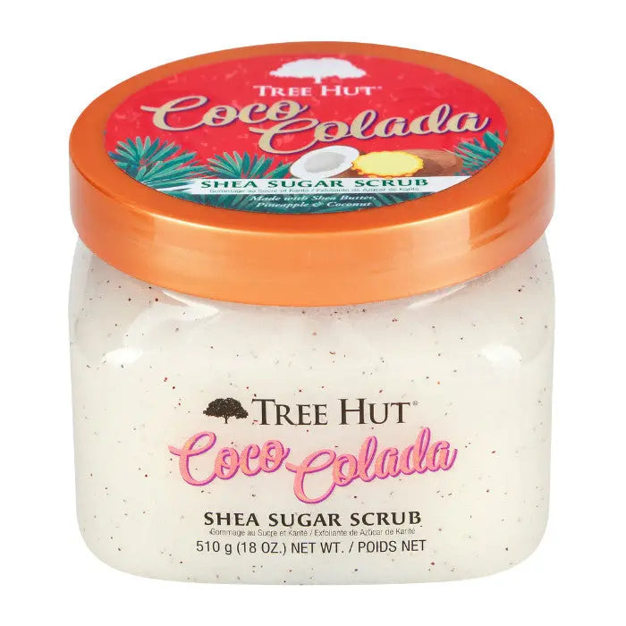 Tree Hut Shea Sugar Scrub Coco Colada, 18 OZ Treasure Box Fze LLC