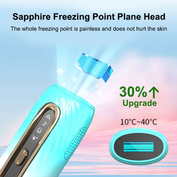 SOLARAE IPL Hair Removal Machine with Sapphire Cooling Freezing Point Hair Removal (Gradient) - Treasure Box Fze LLC